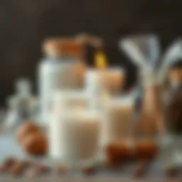 Various transparent wax materials