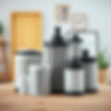 An illustration depicting various types of aspirator filters available in the market.