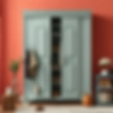 Creative color palette for wardrobe design