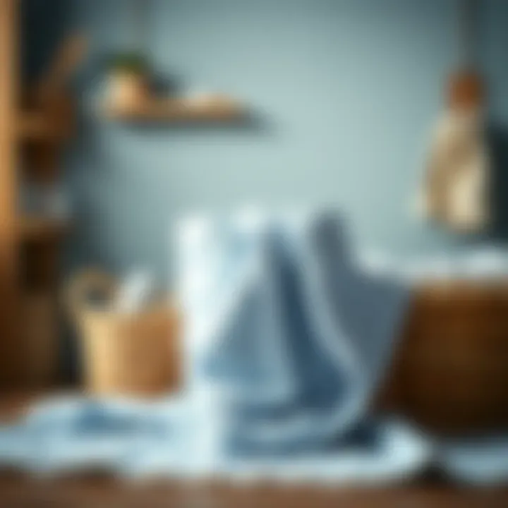 Illustration of laundry care tips