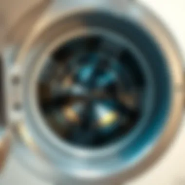Washing machine interior