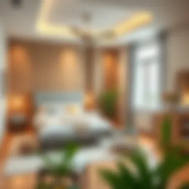 Functional Bedroom Layout Functional bedroom layout maximizing space and comfort