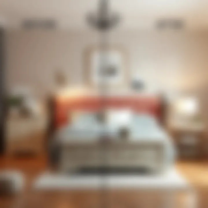 Before and after transformation of bedroom furniture